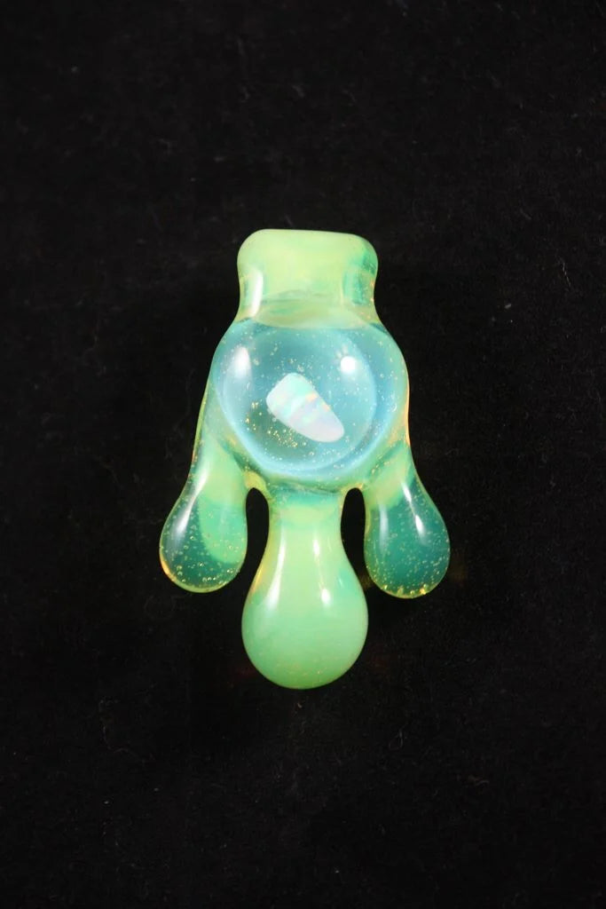 Opal drip pendant