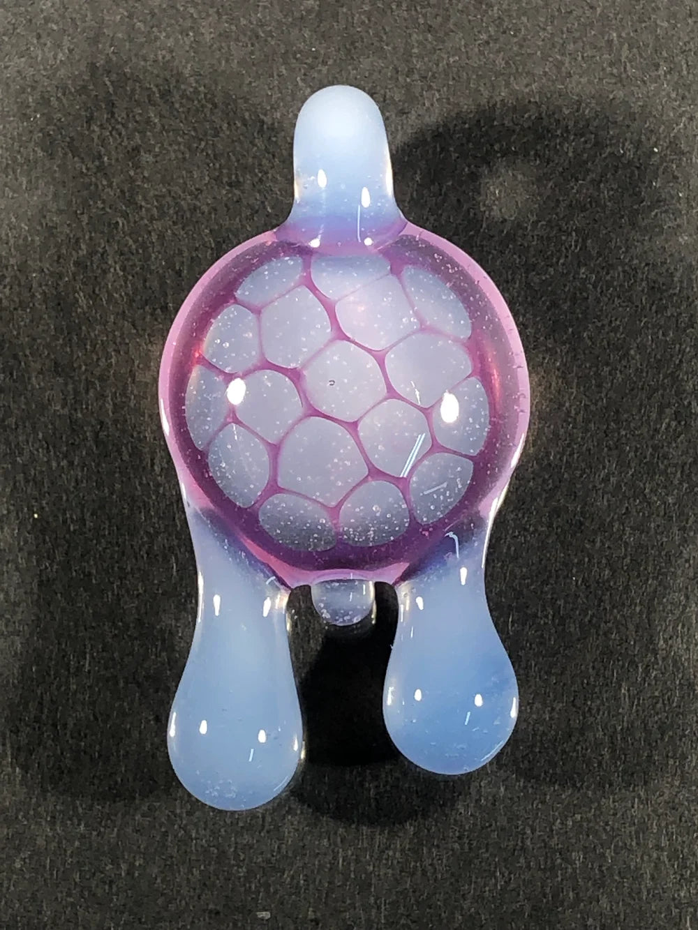 Lucid/stargazer solid honeycomb drip pendant